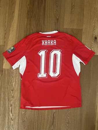 Schweiz Fussball Trikot Xhaka Grösse XL