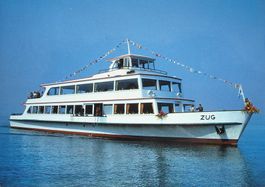 ZUG Motorschiff Zug auf dem Zugersee