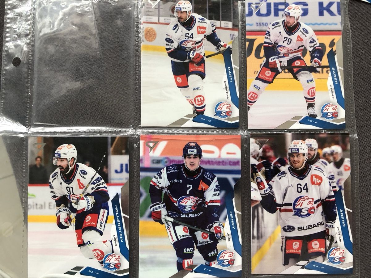 NHL Carte collezionabili: ZSC Hockey Card – Usato da Meierskappel venduto da Cc19