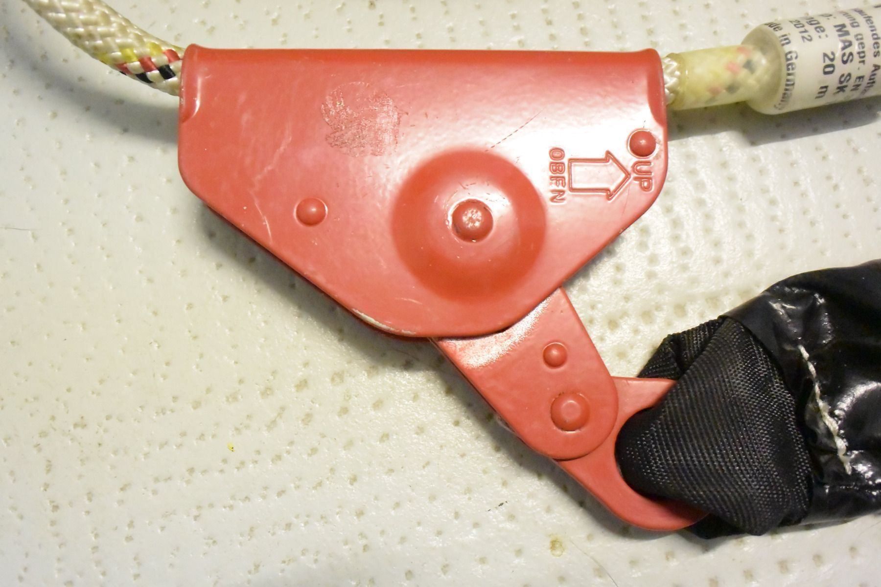 Seile: Auffanggerät MAS SK12 20m GEBRAUCHT – Gebraucht aus Münchenstein von hebetechnik-shop 1