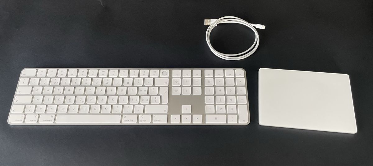 Apple Tastiere: Apple Magic Keyboard CH mit Touch ID & Trackpad, Top Zustand – Usato da Oberglatt ZH venduto da honky06