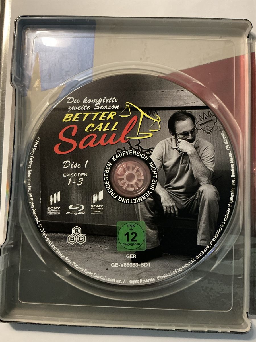 Tutti i DVDs: Better call Saul Steelbook Staffel 2 – Usato da Arth venduto da dicka001 2