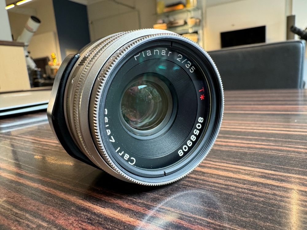 Objectif Carl Zeiss PLANAR 35mm F3.5 Pour CONTAX ZEISS Ikon Kiev I Ii Iii Iv Iva Nikon S A Telemetres