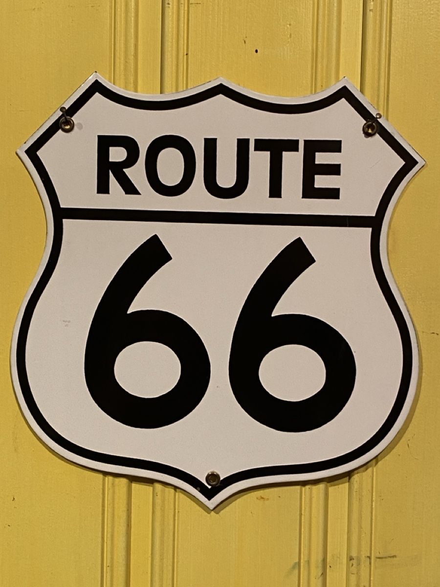Insegne: 2x Emailschild Route 66 – Nuovo (secondo la descrizione) da Sutz venduto da Cash900 1