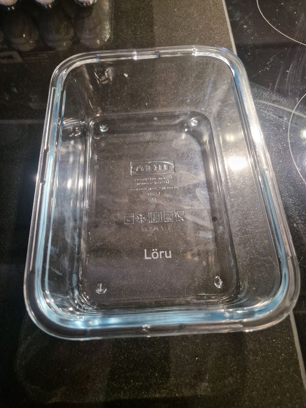 Ikea Contenitori & Simili: Lunchbox aus ofenfestem Glas mit Gravur – Nuovo (secondo la descrizione) da Jegenstorf venduto da Nilo_92