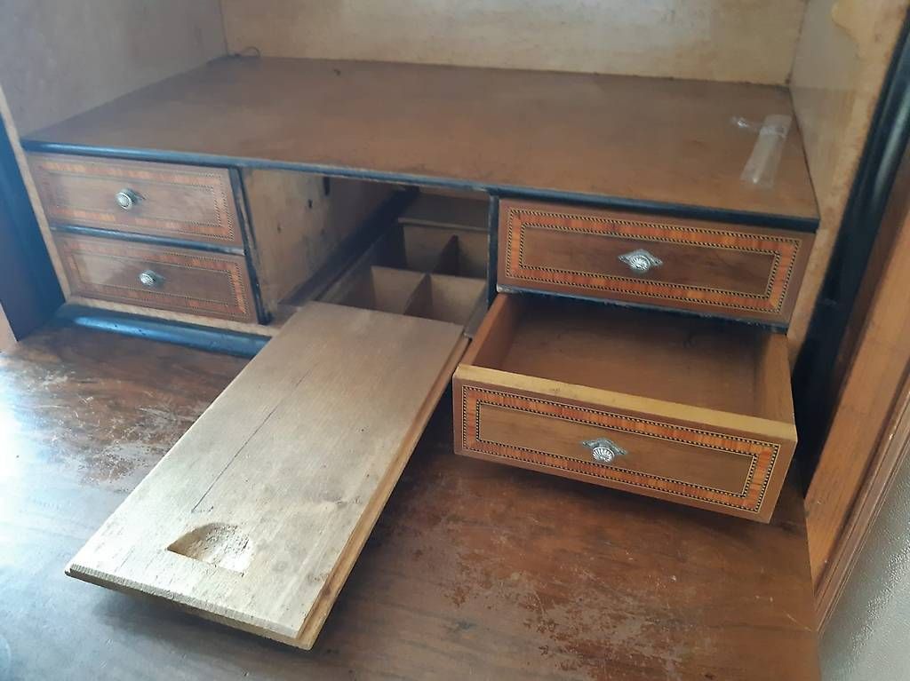 Schreibtische: Secrétaire - Armoire à l'ancienne – Gebraucht aus Le Landeron von Paul_Liquidations 4