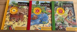3 Duden Wimmel-Wörterbücher für Kinder, guter Zustand