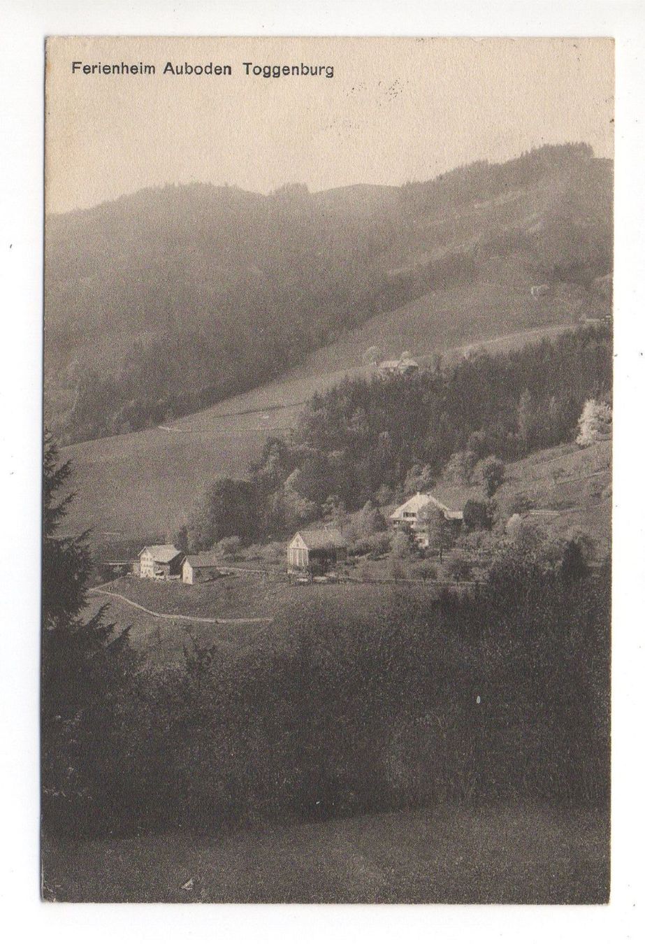 Cartoline postali: BRUNNADERN Ferienheim Auboden – Usato da Jona venduto da philajona