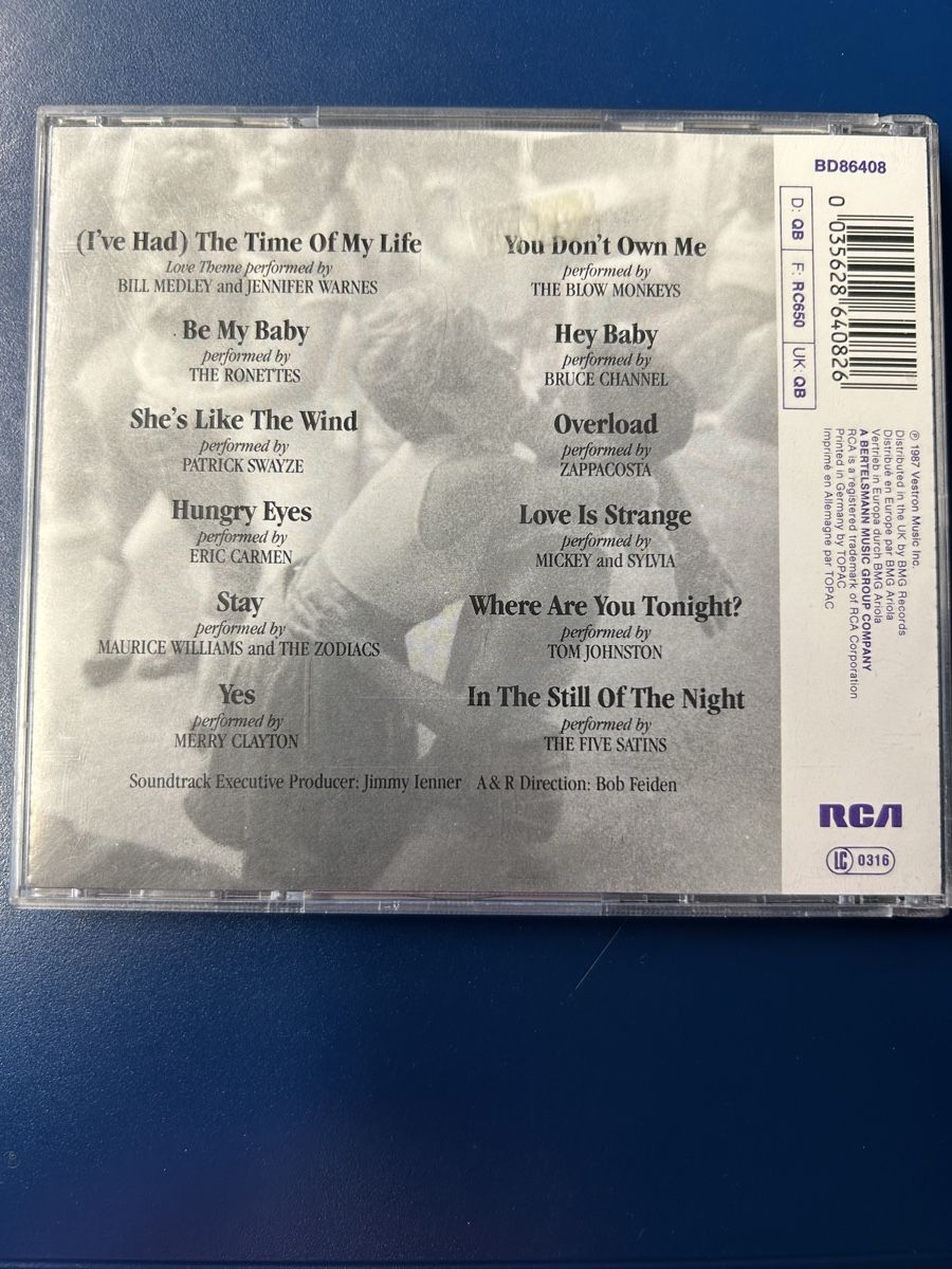 CD: Dirty Dancing CD - Original Soundtrack - Sommerhit! – Nuovo (secondo la descrizione) da Altdorf UR venduto da tho_b9hw 1