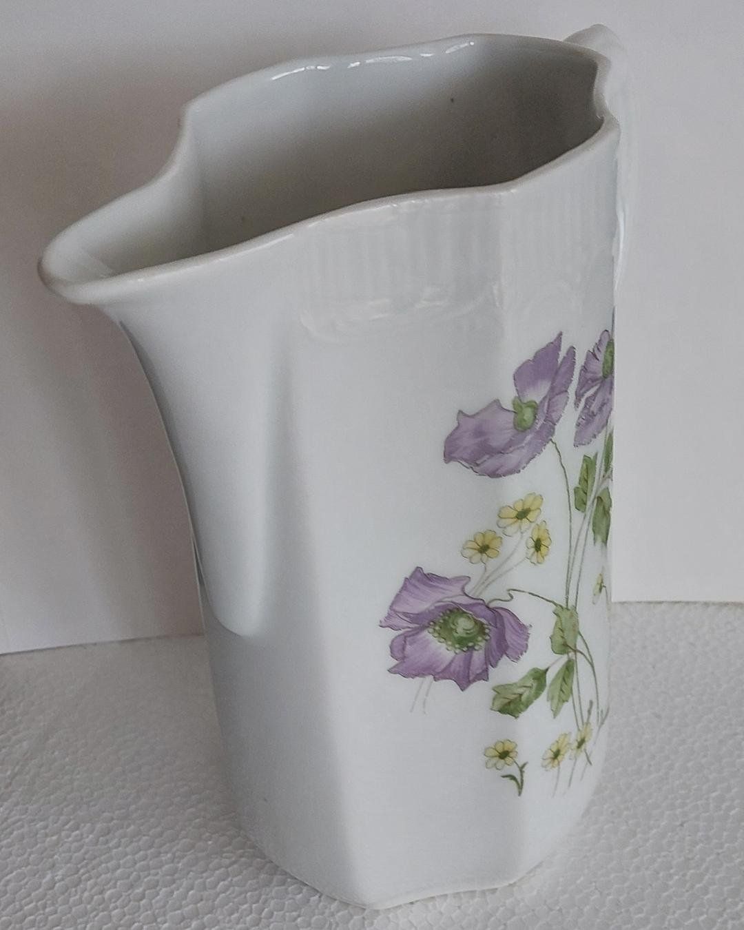 Teiere: POT  à LAIT - vintage - motifs fleurs – Usato da Delémont venduto da Domdom1 2