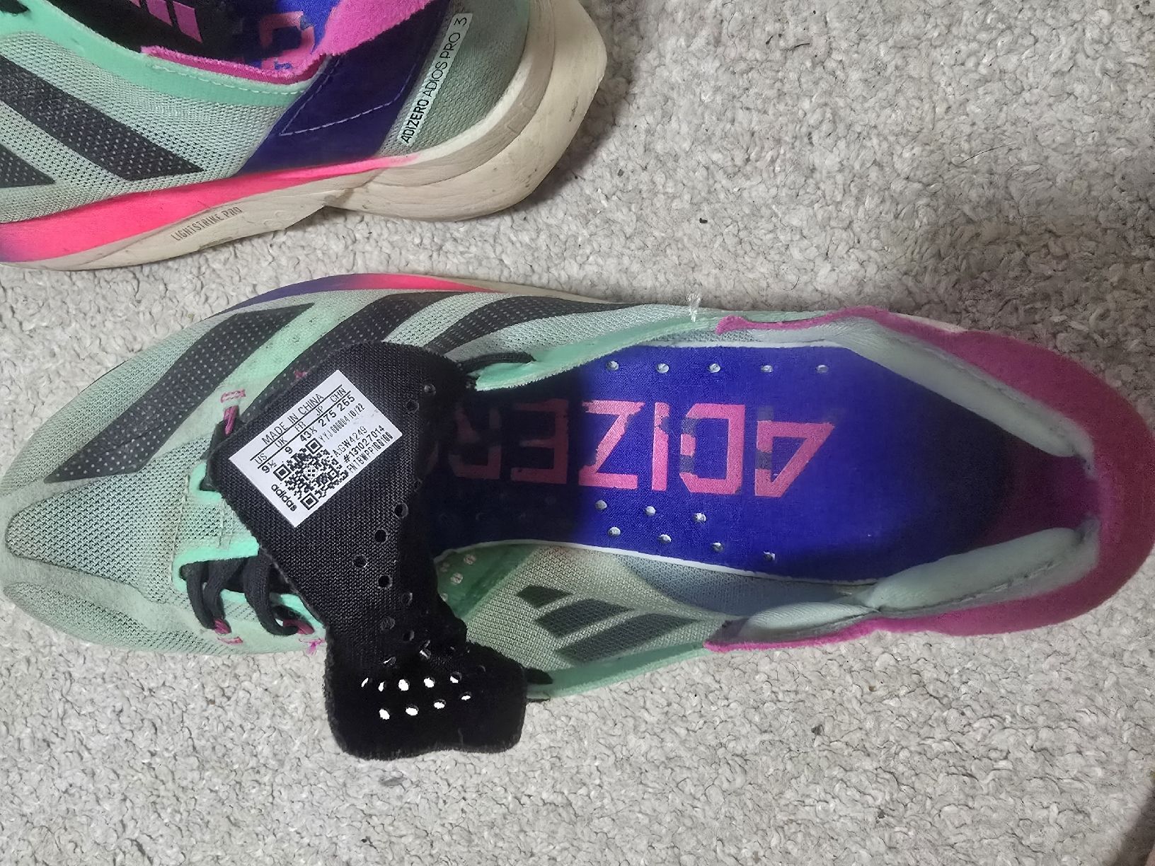 Adidas Herrenschuhe: Chaussures de course Adidas Adizero Prime X ss – Gebraucht aus Mont-sur-Lausanne von Didinho 3
