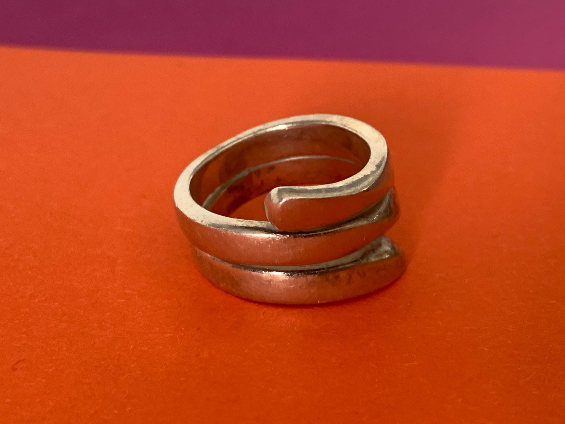 Ringe: Silberring sprirale 3 fach (54) – Gebraucht aus Dittingen von Bijoubelle 4