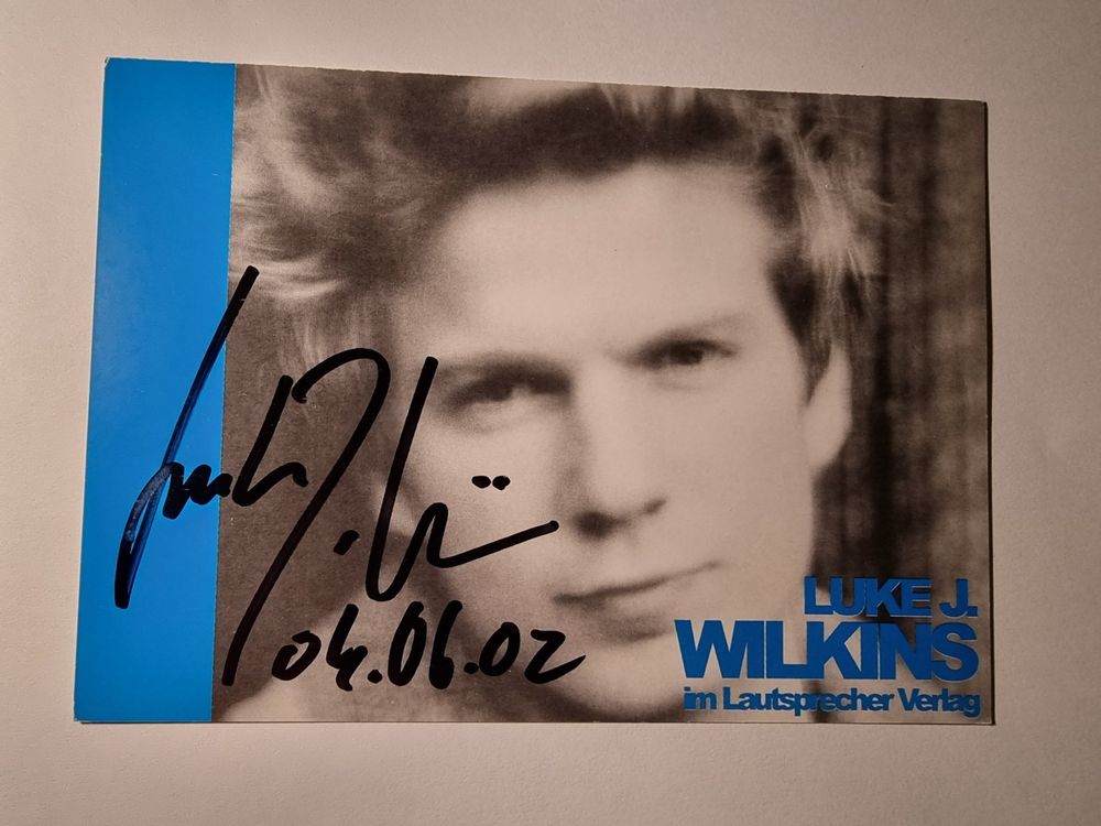 Luke J. Wilkins Originalautogramm Kaufen auf Ricardo