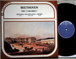 BEETHOVEN Trio Archduke Oistrakh Oborin - LP GEWASCHEN TOP