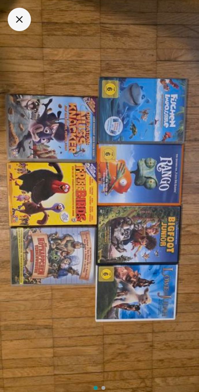 Tutti i DVDs: 8 Kinder DVDs – Usato da Arbon venduto da rub_bv6g