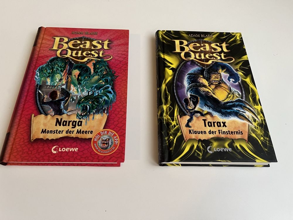 Buch Beast Quest / Band 15 & 21 / Kaufen auf Ricardo