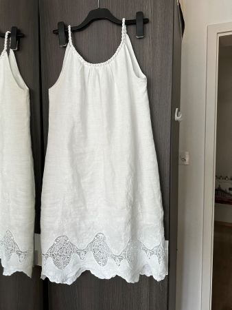 Damen Baumwolle hochwertige Kleid Gr/M