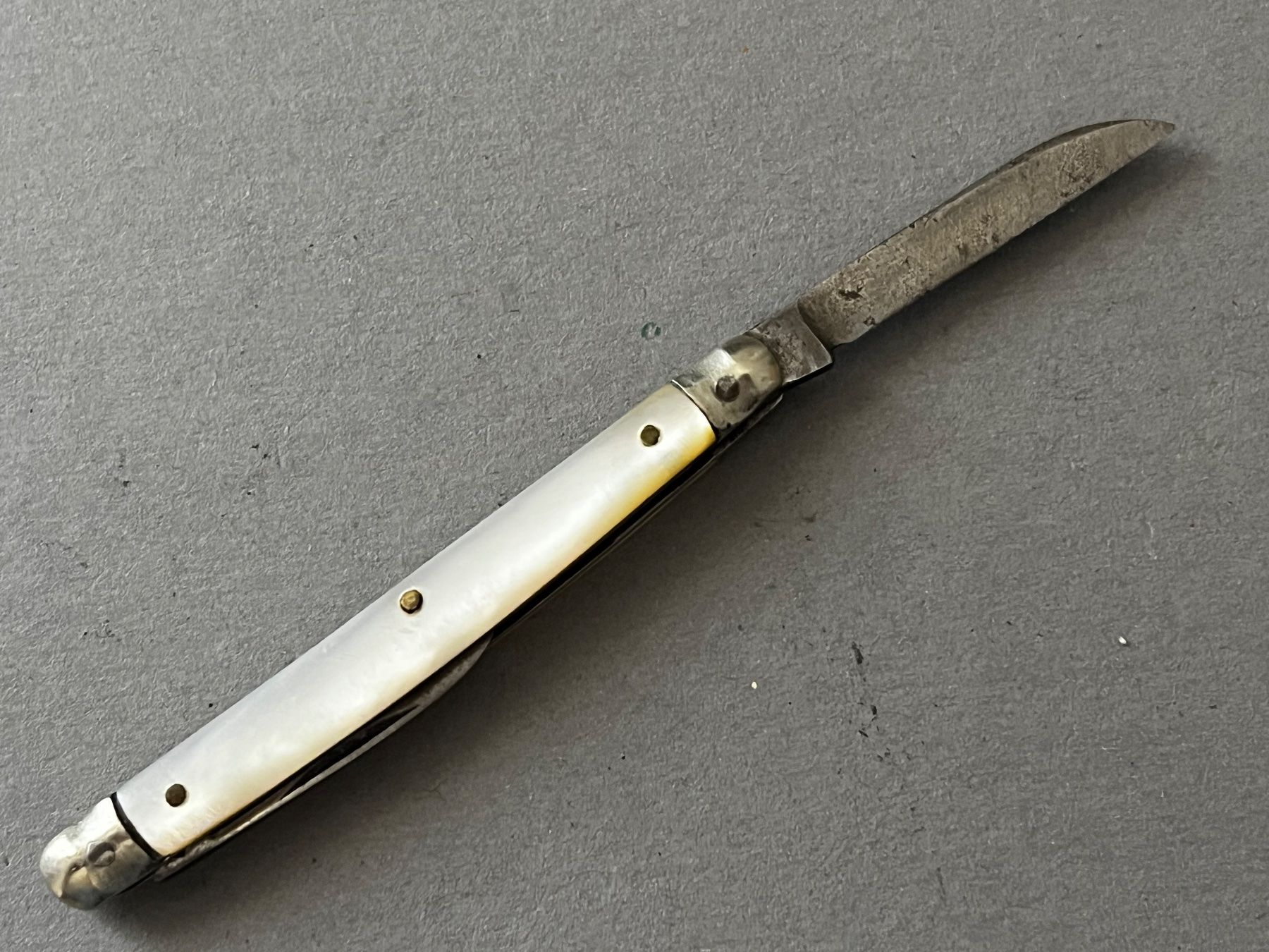 Solingen Couteaux de poche: Antikes Perlmutt-Sackmesser Solingen 63 mm - selten – D'occasion à Zürich par FV.vintage 3