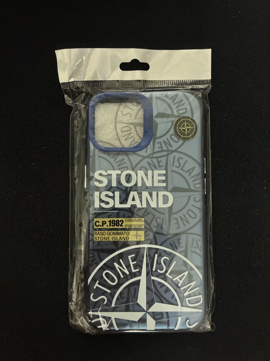 Stone Island Cover & Protezioni schermo: STONE ISLAND CASE BLUE IP15 – Nuovo (secondo la descrizione) da Taverne venduto da YOHISTORE
