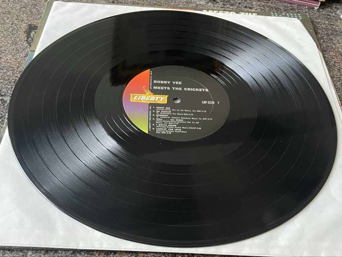 Dischi in vinile: Bobby Vee - meets the Crickets - Vinyl LP – Usato da Olten venduto da Bluespapst 2