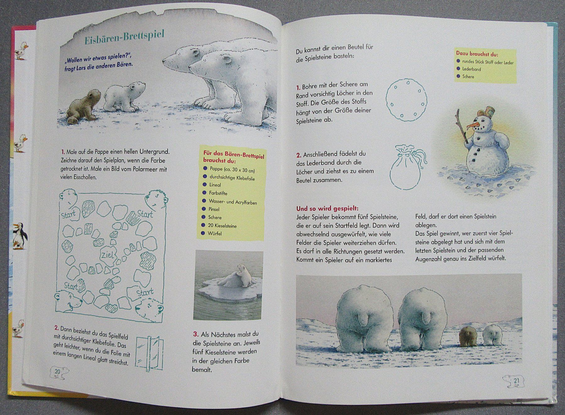 Bücher: Der kleine Eisbär - Basteln mit Spass – Gebraucht aus Auenstein von Padabimbim 4