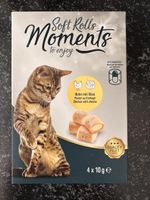 MOMENTS Soft Rolls Huhn mit Käse 4 Packungen à 4x10g