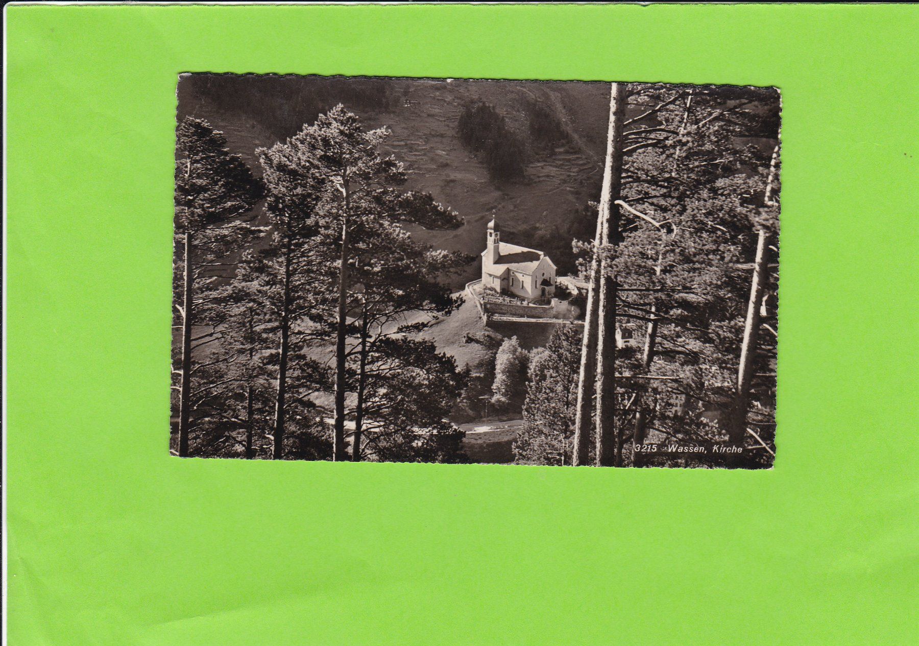 Cartoline postali: Wassen, Kirche – Usato da St. Peterzell venduto da neckertal