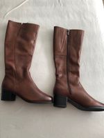 NEUE Damen Lederstiefel von Caprice, braun, Gr.38.5