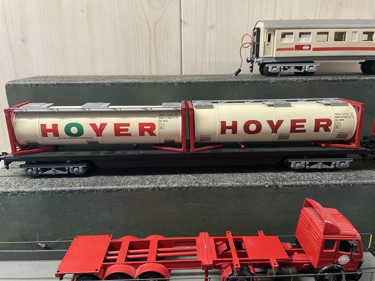 Hupac Modellini di ferrovie: Spur 0 Hupac, BLS, Container Zug – Usato da Pratteln venduto da efeu12 2