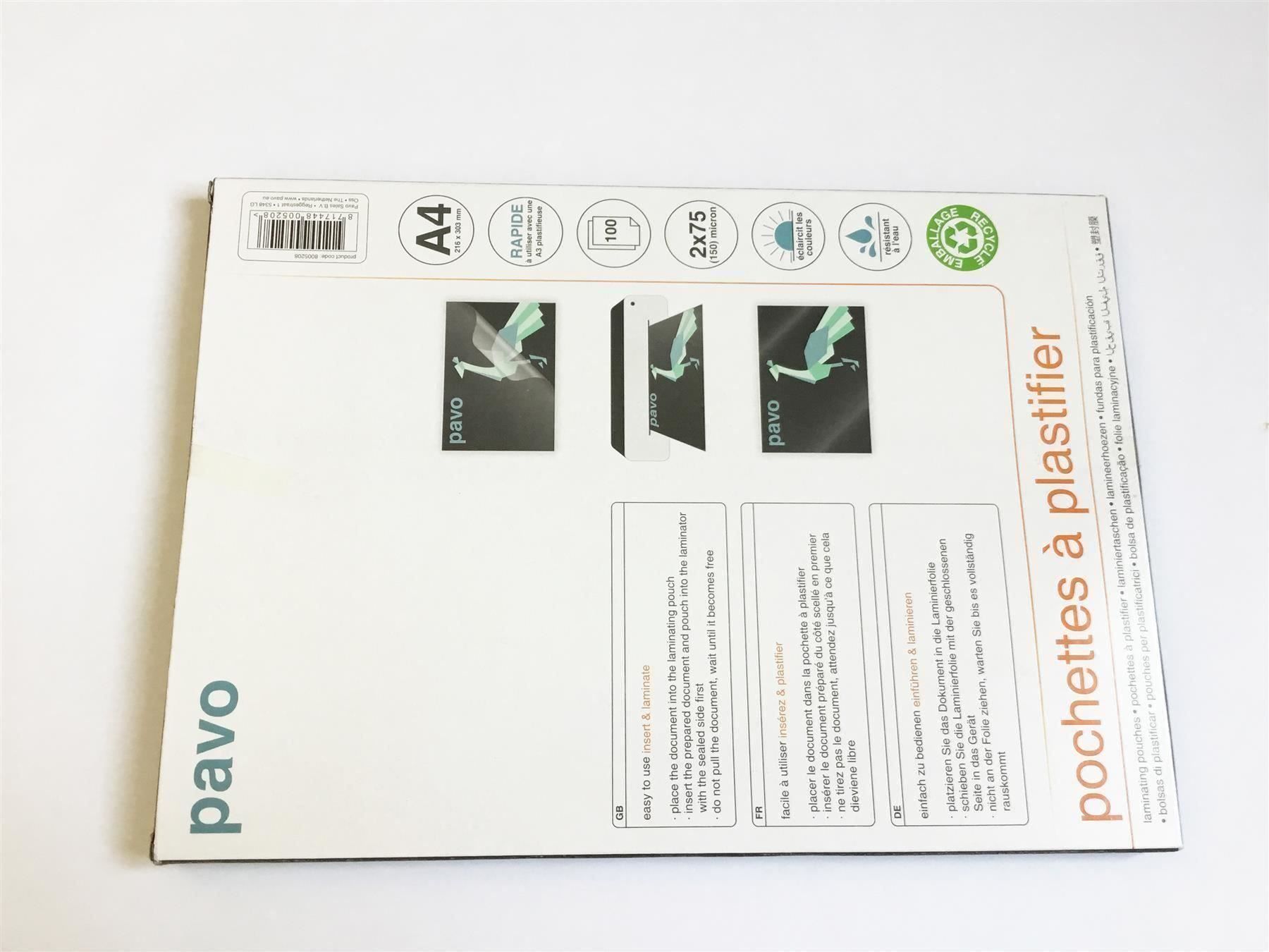 Macchine laminatrici: Laminierfolien Fast 100x, A4, 150 mic – Nuovo e nell'imballaggio originale da St. Gallen venduto da cointec 7