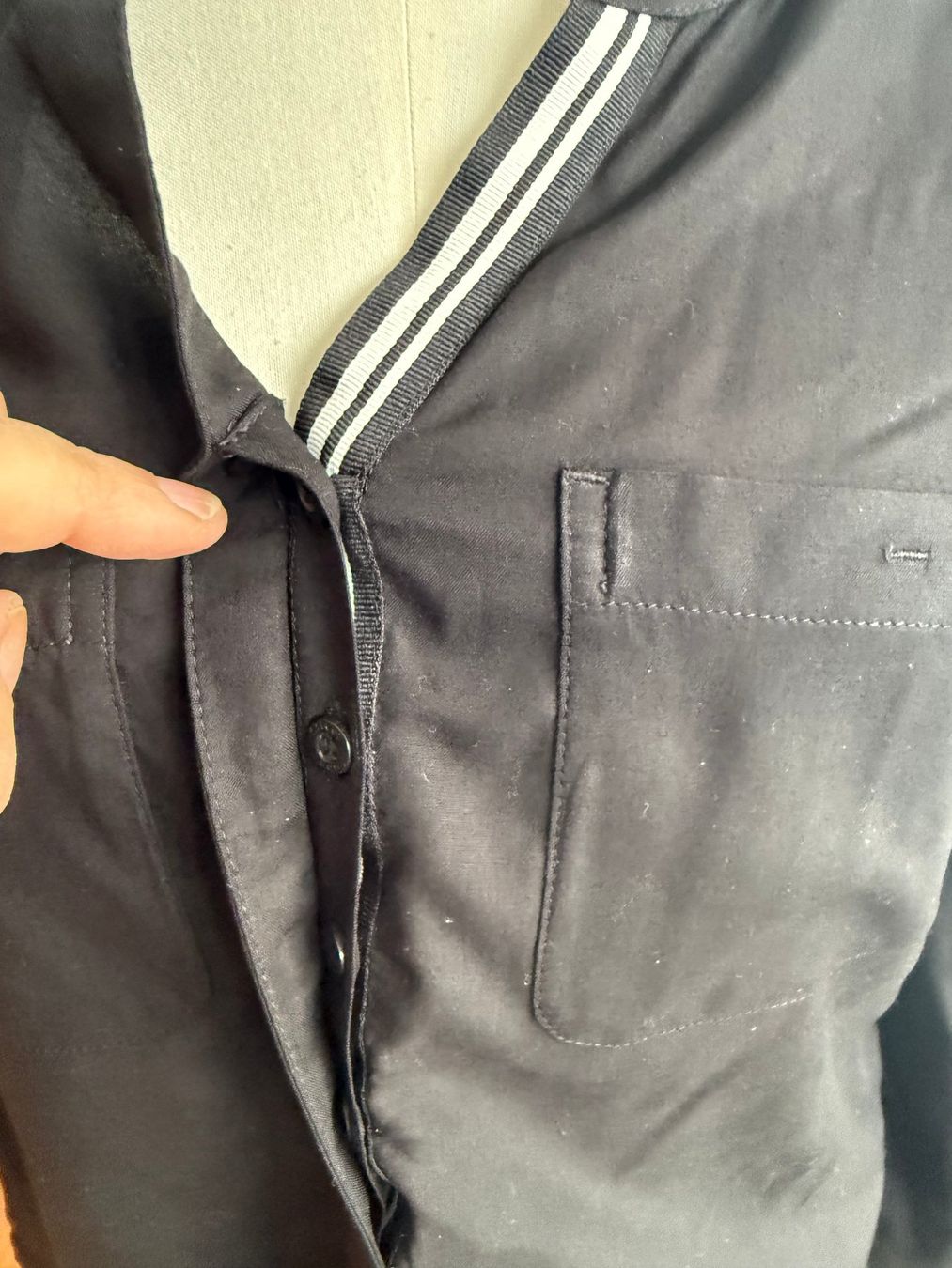 Camicette: Street One schwarze Bluse Gr. 34 Baumwolle – Nuovo (secondo la descrizione) da Kirchdorf AG venduto da coco123 3
