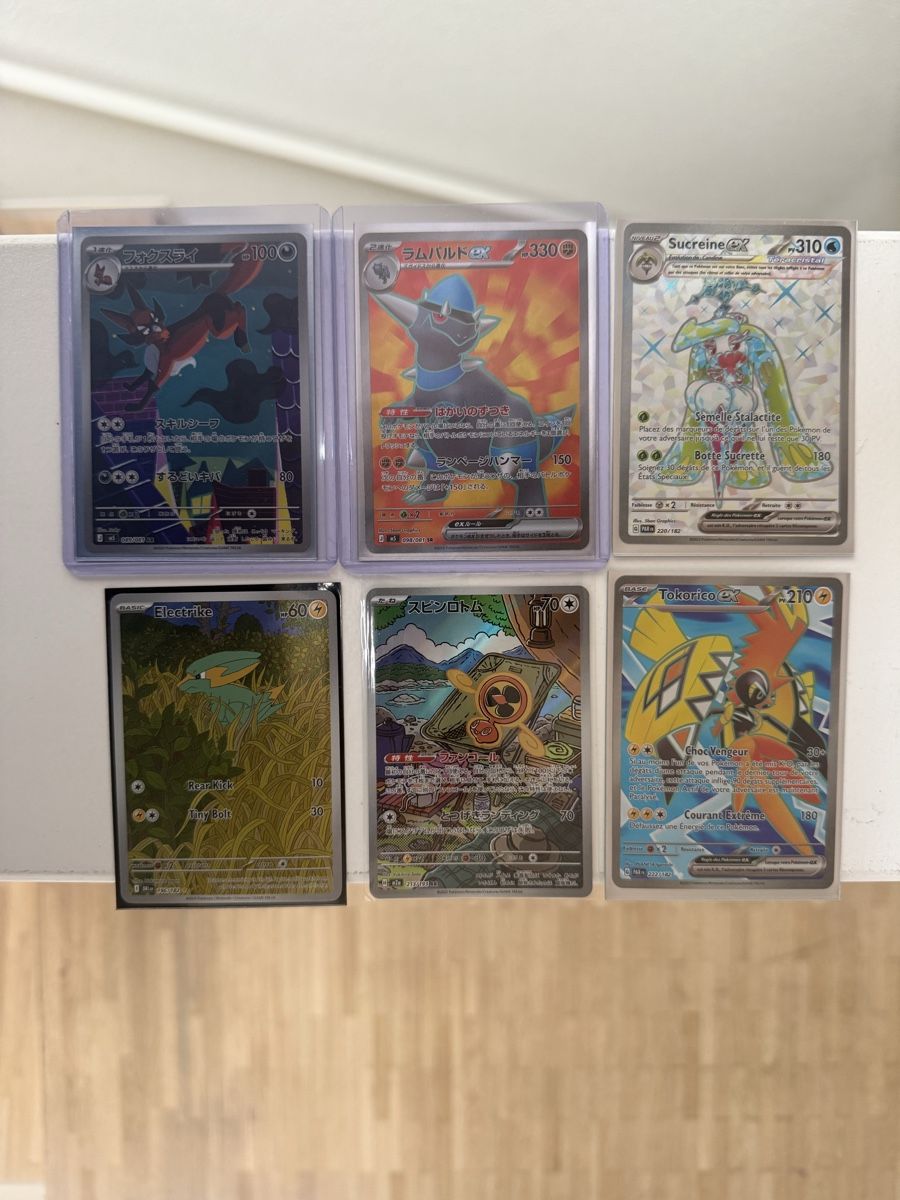 Pokémon Carte collezionabili: Lot cartes pokémon  – Nuovo e nell'imballaggio originale da Yverdon-les-Bains venduto da Pokeworld_timo