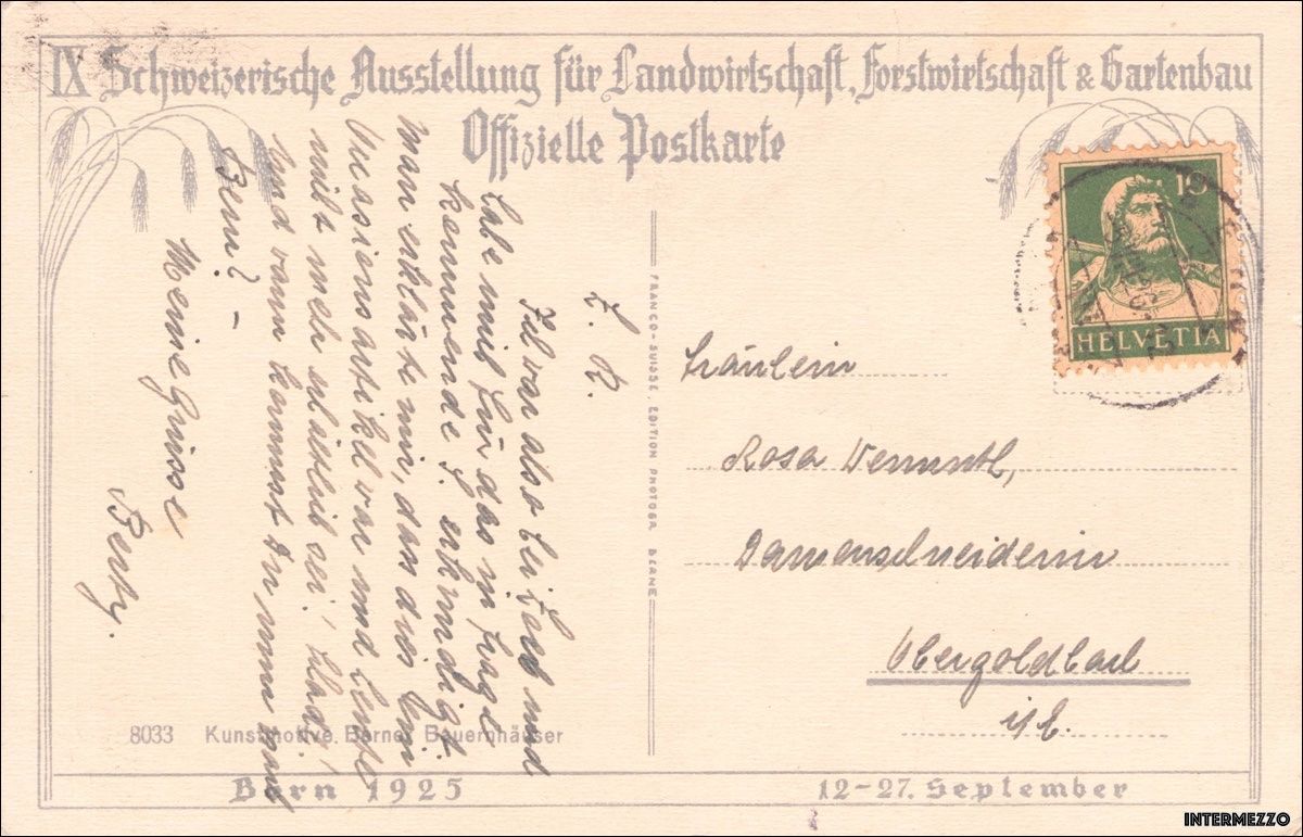 Cartes postales: Emmental BE // 1925 Bauernhaus – D'occasion à Basel par intermezzo12 1