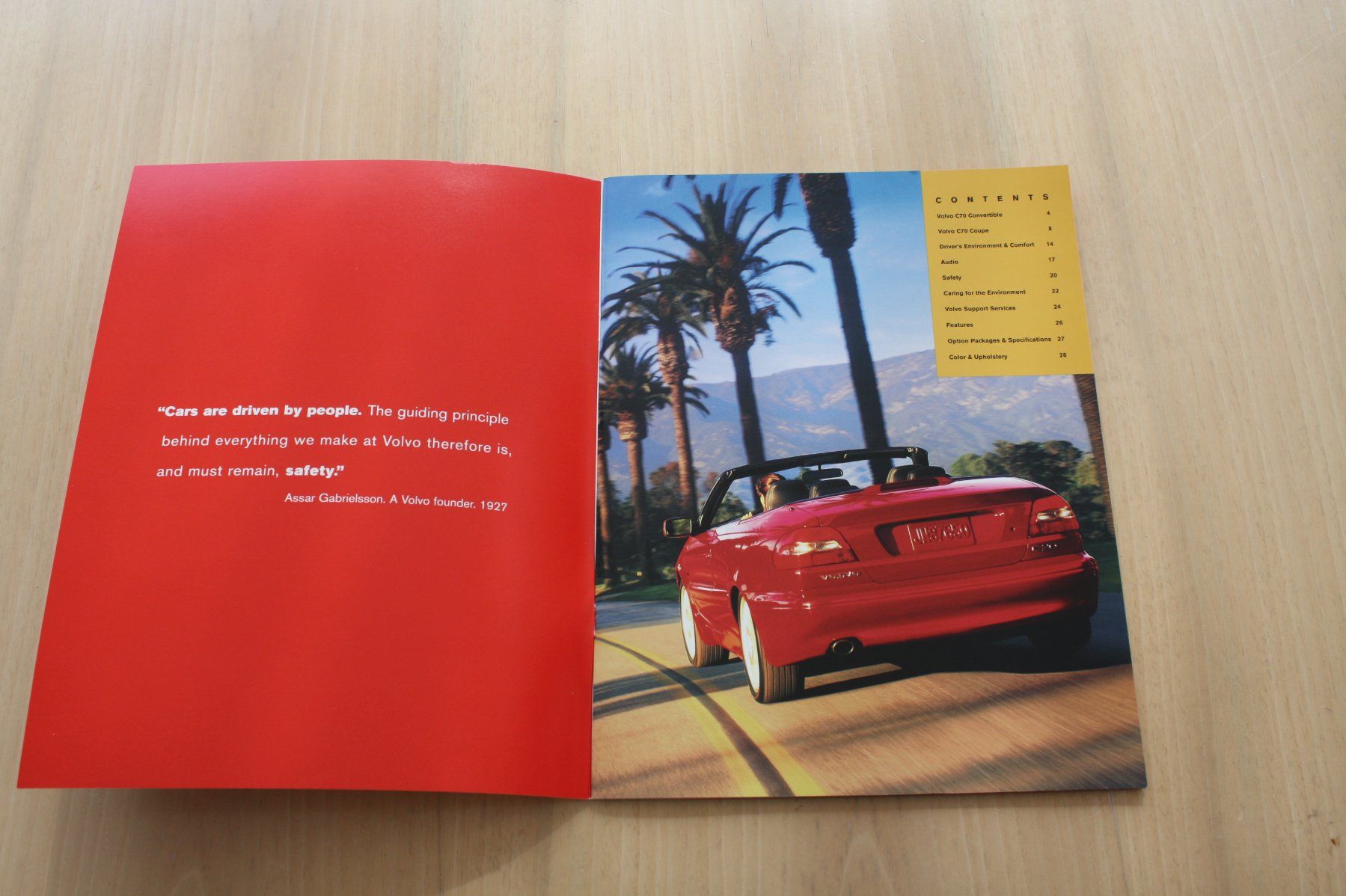 Volvo Documenti: Volvo C70 Coupe & Convertible USA Prospekt 2000 – Usato da Wikon venduto da erwin400 1