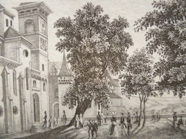 Stiche: NEUCHATEL   EGLISE COLLEGIALE – Neu (gemäss Beschreibung) aus Bevaix von bohrap 1
