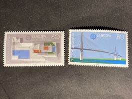 BRD 1987 Europa CEPT Satz Architektur postfrisch
