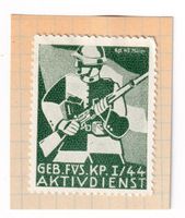 Soldaten Briefmarke