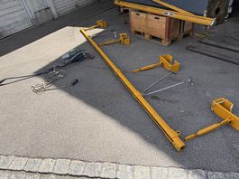 Hallenkran 450cm Tragkraft 250kg, für Montage zu H-Träger