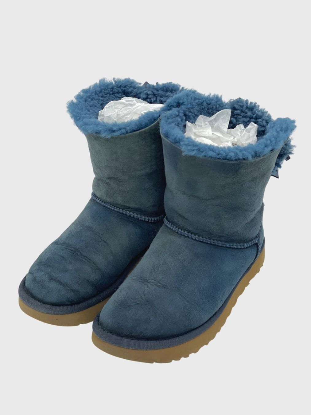 Ugg Chaussures femmes: UGG Bailey Bow II Ankle Boot EU 36 Blau – D'occasion à Zürich par shoe_shop 2
