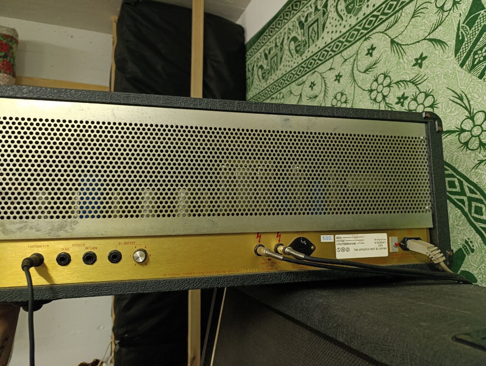 Marshall Amplificatori: Marshall JCM 800 Fullstack mit Case und Zusatzpedal – Usato da Rohrbachgraben venduto da noisenomad 7