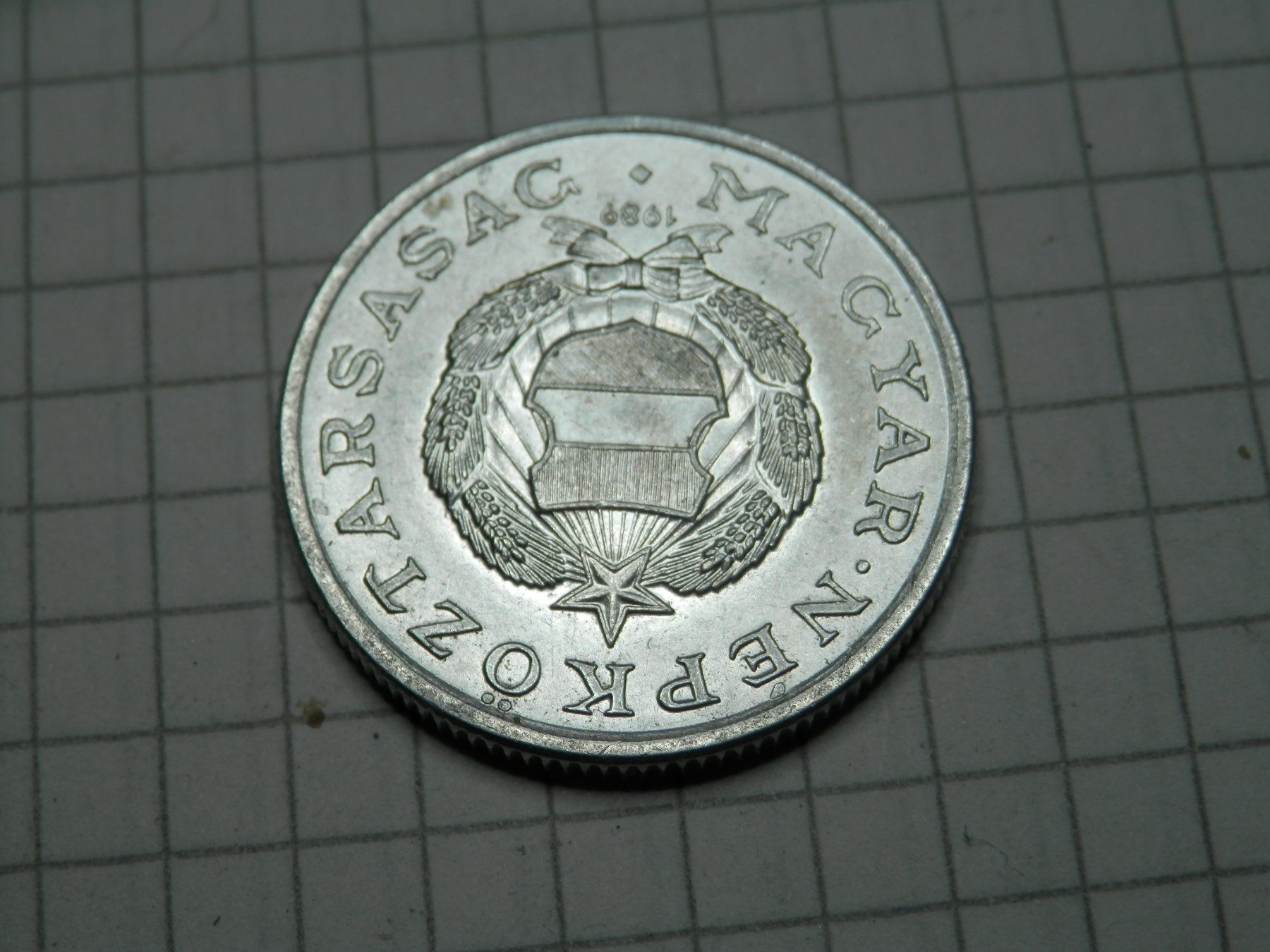 Tutti le monete: Ungarn 1 Forint, 1989 neu – Usato da Weiach venduto da weiach81