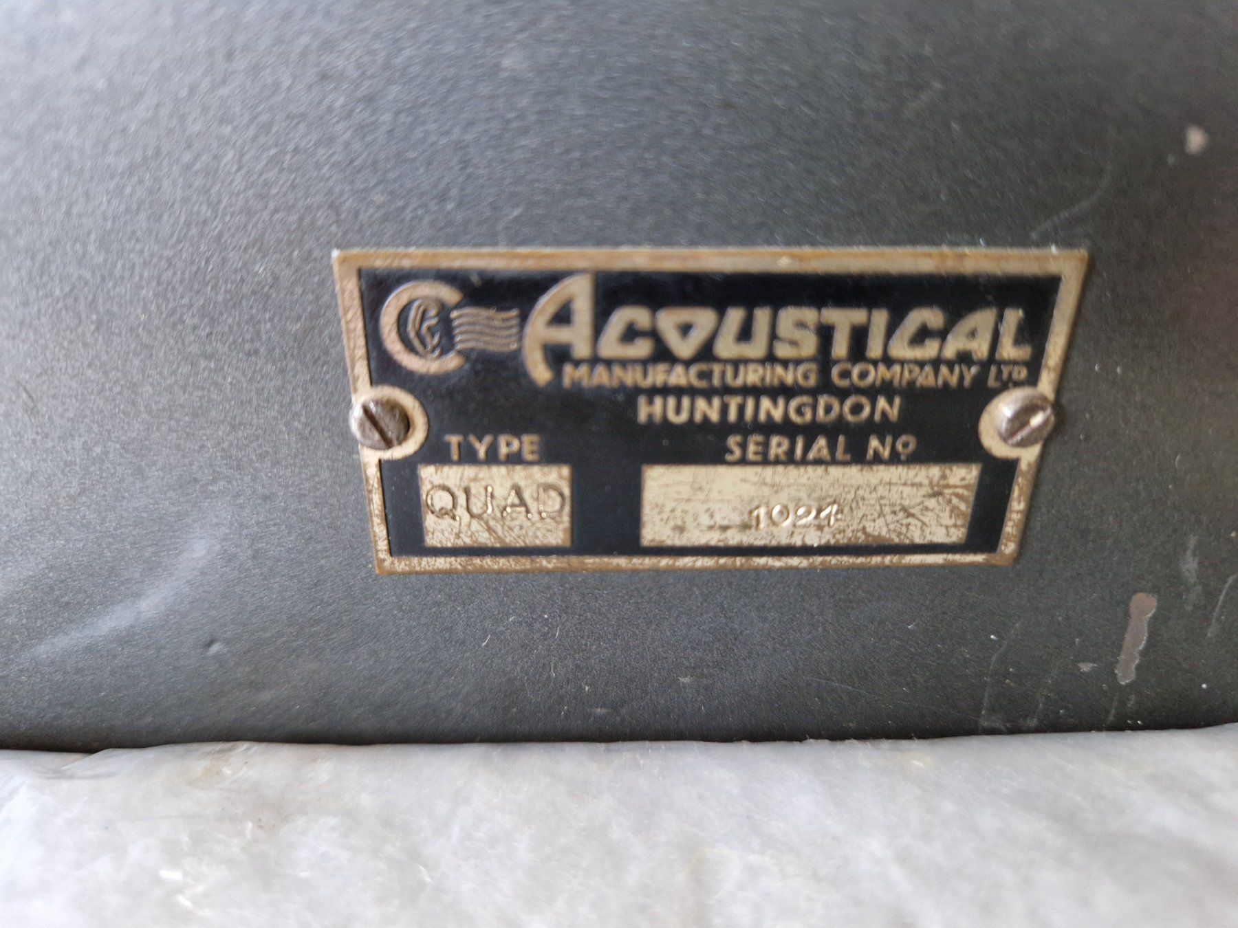 Quad Amplificatori: Ultra rare Quad1 Accoustical GB Röhrenendstufe Mono – Usato da Wädenswil venduto da tome70 2
