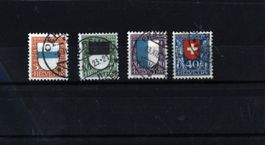 Pro Juventute 25-28 gestempelt (PJ507)