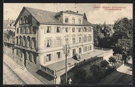Zürich, Kreuzstrasse mit Elisabethenhei