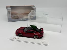 RARE 1/43 Porsche 911 (992) GT3 Porsche Leipzig Red - Spark