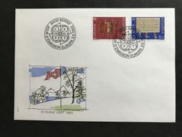 Zst 670/1 Europamarken, FDC 3.5.82