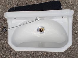 Lavabo- antikes Handwaschbecken, weiss
