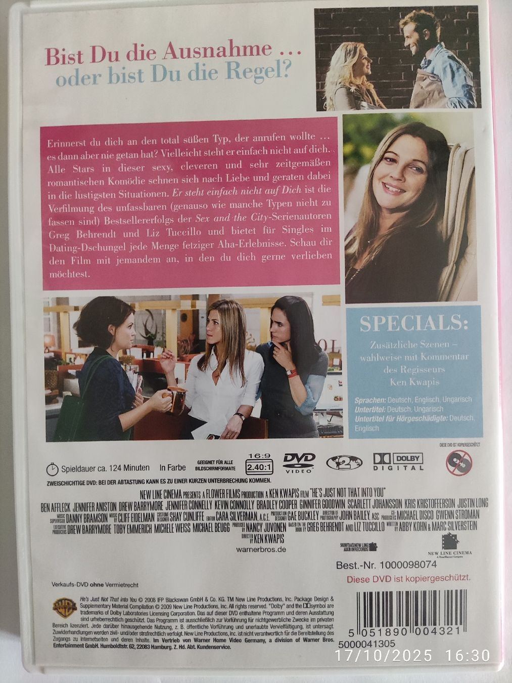 Tutti i DVDs: Er steht einfach nicht auf Dich! – Usato da Basel venduto da Alacant 1
