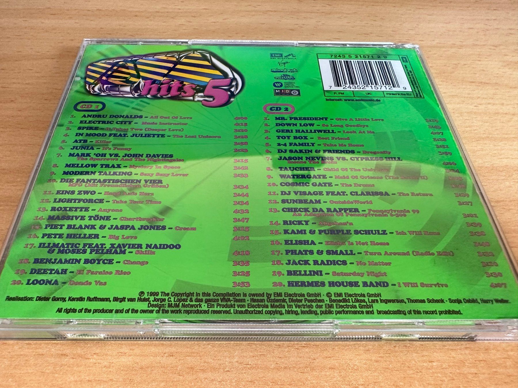 CD: Various – Viva Hits 5 - 2 CD – Usato da Rikon im Tösstal venduto da Alpenmutz 1