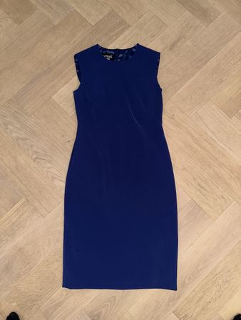 MOSCHINO Boutique - Robe bleue - taille UK12
